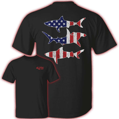 Patriot Sharks - Cotton T-Shirt