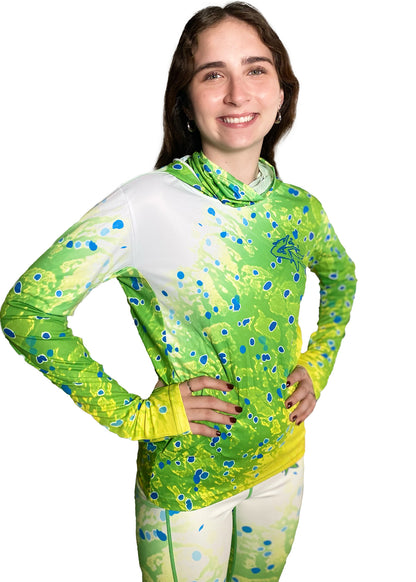 Dorado - Women's Hooded Long Sleeve Performance Shirt