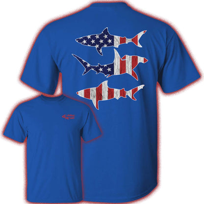 Patriot Sharks - Cotton T-Shirt