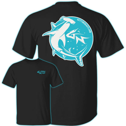 Retro Hammerhead - Cotton T-Shirt