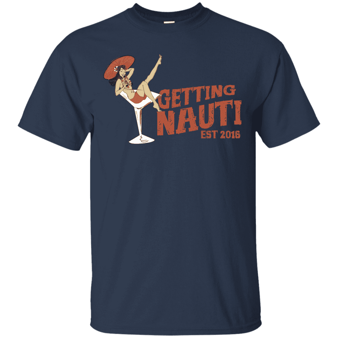 T-Shirts - Martini Girl - Cotton T-Shirt